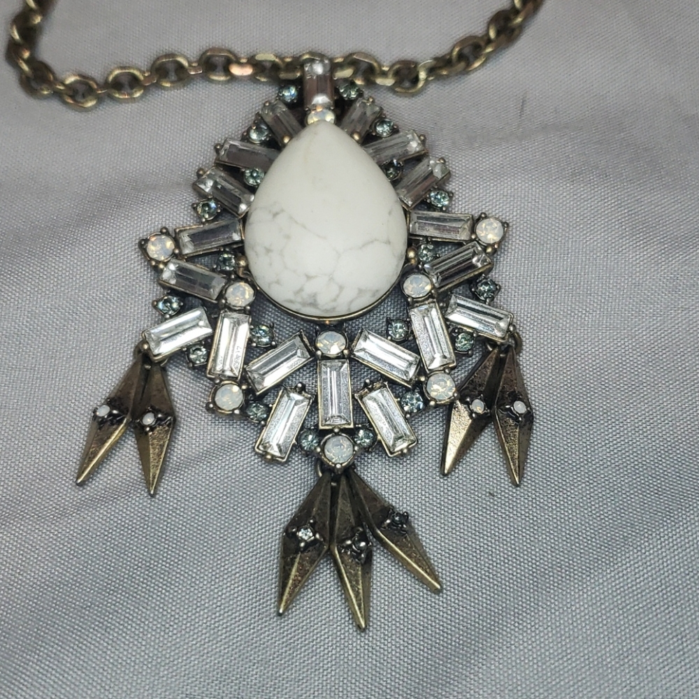 Aventine long pendant necklace